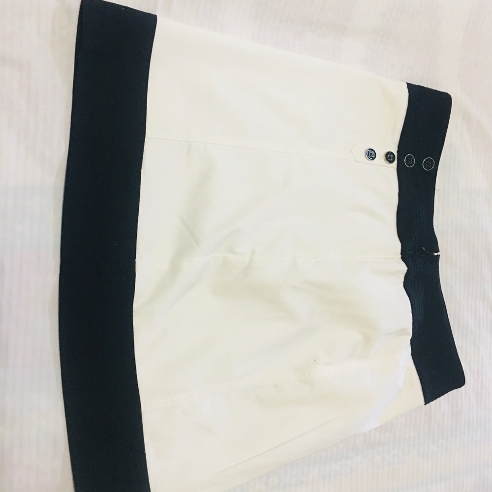 Black & White House Market Skirt
